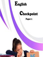 Primary English Paper 1 CheckPoints