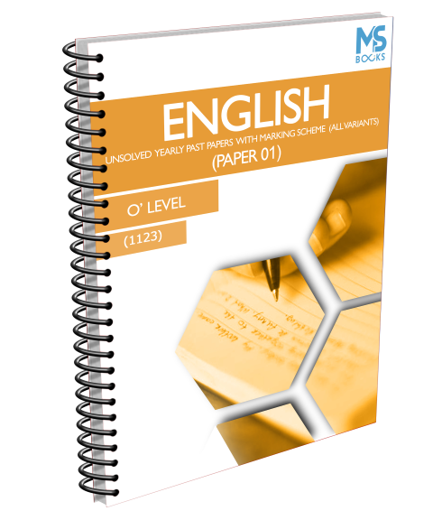 O Level Yearly Unsolved English Language Paper 1 Reading (S15-W19)