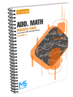 O Level Yearly Unsolved Add Maths Paper 1 (S21-W25)