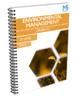 O Level Yearly Unsolved Environmental Management Paper 1 (S15-W19)
