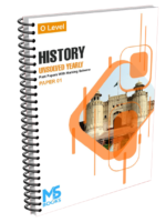 O Level Yearly Unsolved History Paper 1 (S21-W25)
