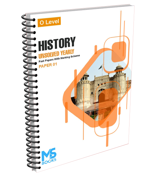 O Level Yearly Unsolved History Paper 1 (S21-W25)