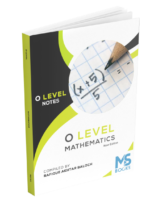 O Level Mathematics Notes by Rafique Akhtar