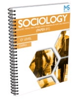 O Level Yearly Unsolved Sociology Paper 1 (S15-W19)